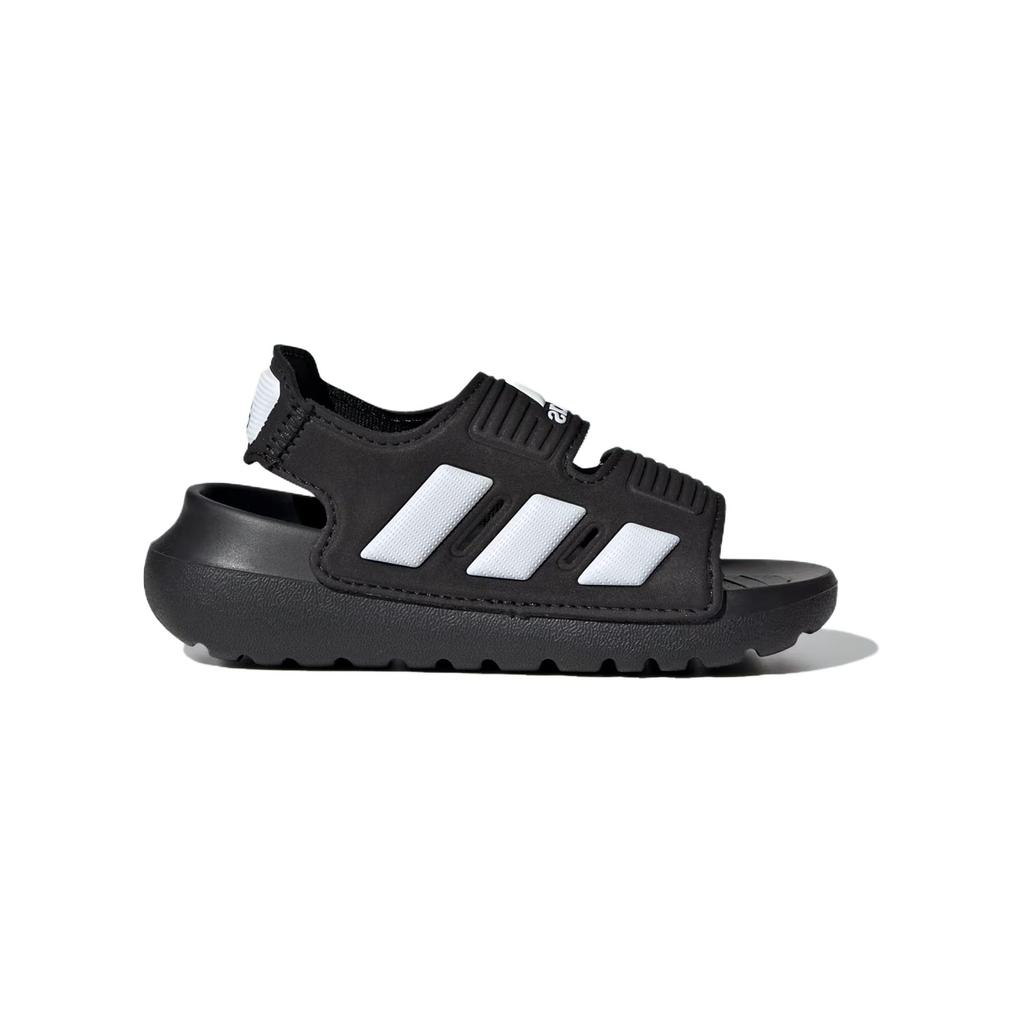 Adidas Altaswim 2.0 Comfortable Casual Durable Low-Top Walking Shoes Baby Shoes Black White ID0306