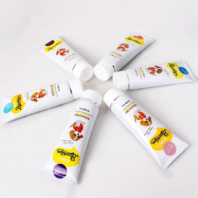 Semi Permanent Pet Dye Cream High Pigmented Colorful Dog Hair Bright Coloring Dyestuff Pigment Supplies Pet Hair Color