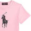 Повседневная футболка Polo Ralph Lauren FW24 обычного кроя с круглым вырезом и короткими рукавами, розовая, для детей, детские топы CWPOTSHB8020939-650