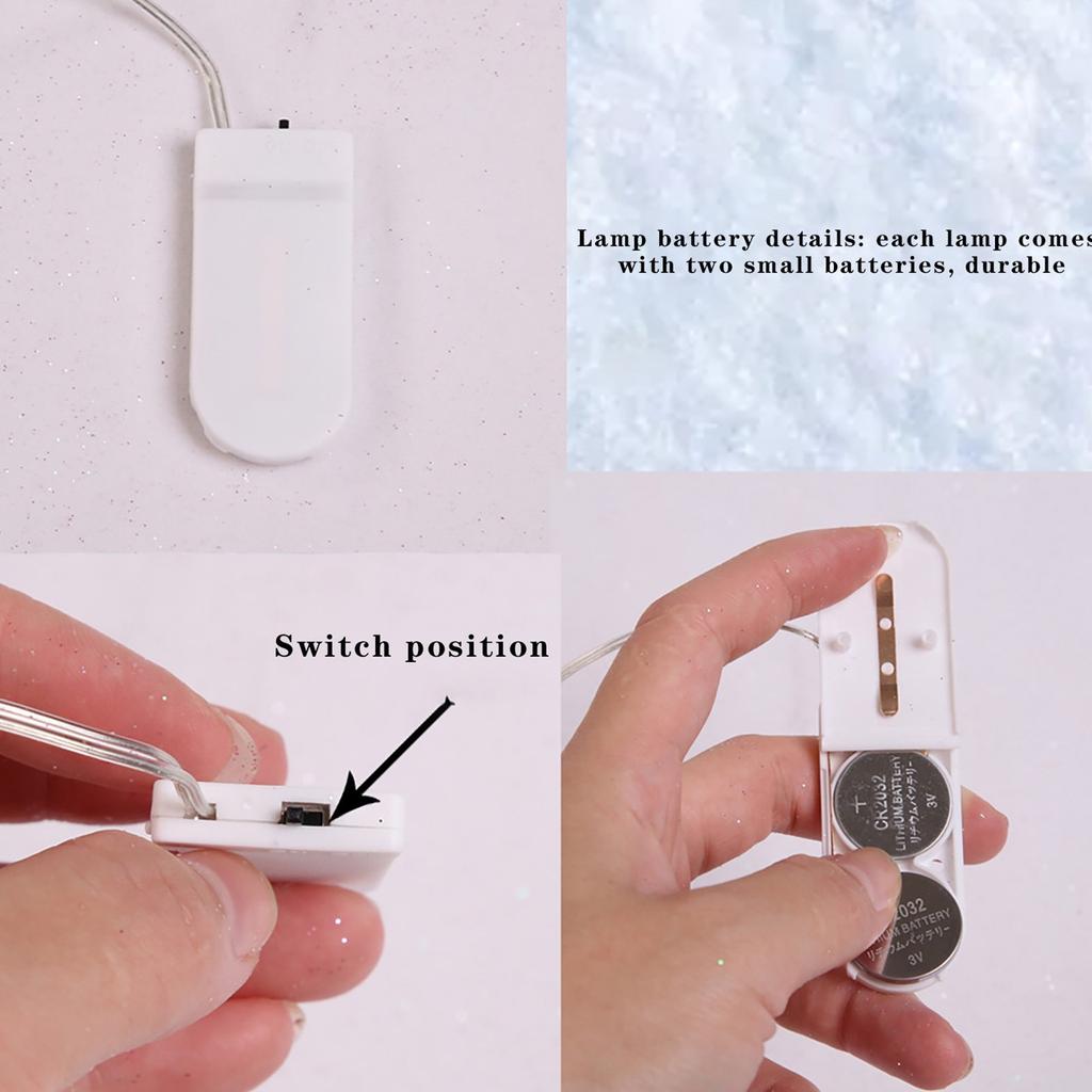 Bowknot Decorative Pendants Warm Lights  Bowknot Decorative