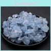 Natural Blue Celestite Mineral Quartz Crystal Rough Stone For Unique Home Decor