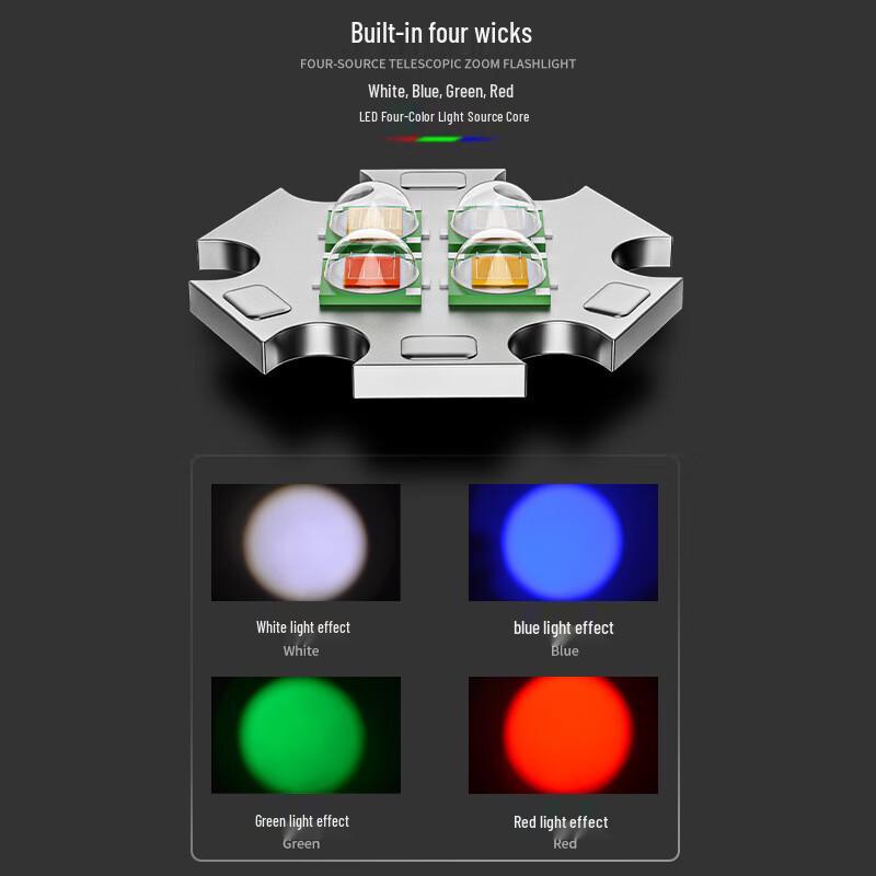 Светодиодный RGB заполняющий свет-фонарик Jujingyang