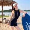 Женский цельный гоночный купальник 2026 года с быстрой сушкой, большого размера, для серфинга и пляжа