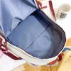 Female The Junior New Schoolbag High School Students Simple Largecapacity Backpack High School Students Waterproof Backpack