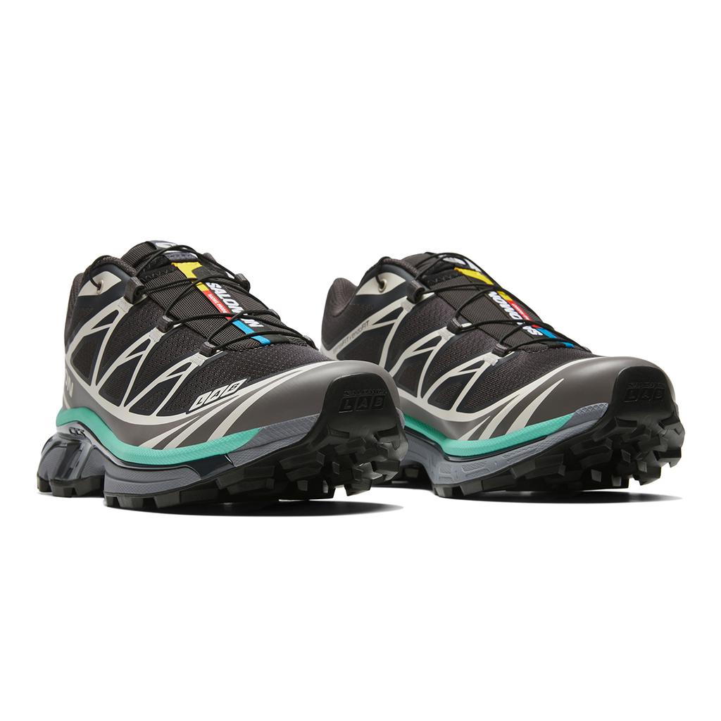 SALOMON XT-6 Девятый Железный Водопад Унисекс Кроссовки Серый Quicksilver L47620500
