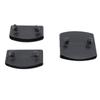72Pcs Plastic Plastic Mounting Clip Inner diameter 55*9mm Bed Frame Fitting  Wooden board connection