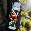 1 шт. Лондон Англия Флаг Union Jack 750 мл Цветная Пластиковая Спортивная Бутылка для Воды Герметичная Крышка с Откидной Соломкой Для Спорта, Офиса, Домашнего Использования