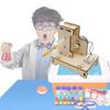 Elementary And Middle School Science Experiment Hand-cranked Generator Diy Technology Small Production Educational Science Model Stem Education