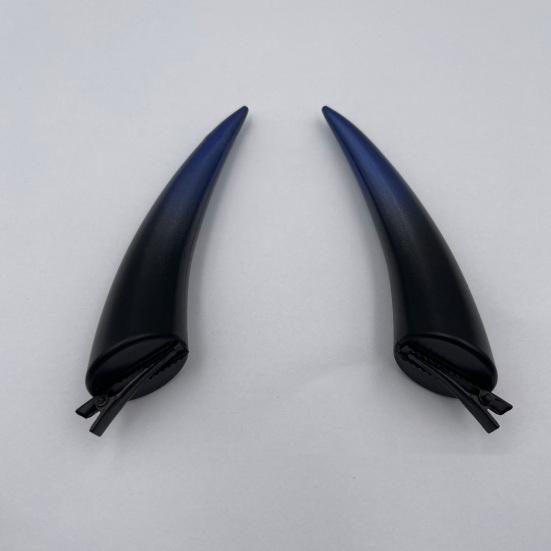 1 пара заколок для волос с рогом дьявола, Хэллоуин, косплей, рог демонов, зажим для утконоса, регулируемая заколка для волос для женщин и девочек, аксессуары для волос, реквизит для фотосессии, подарок