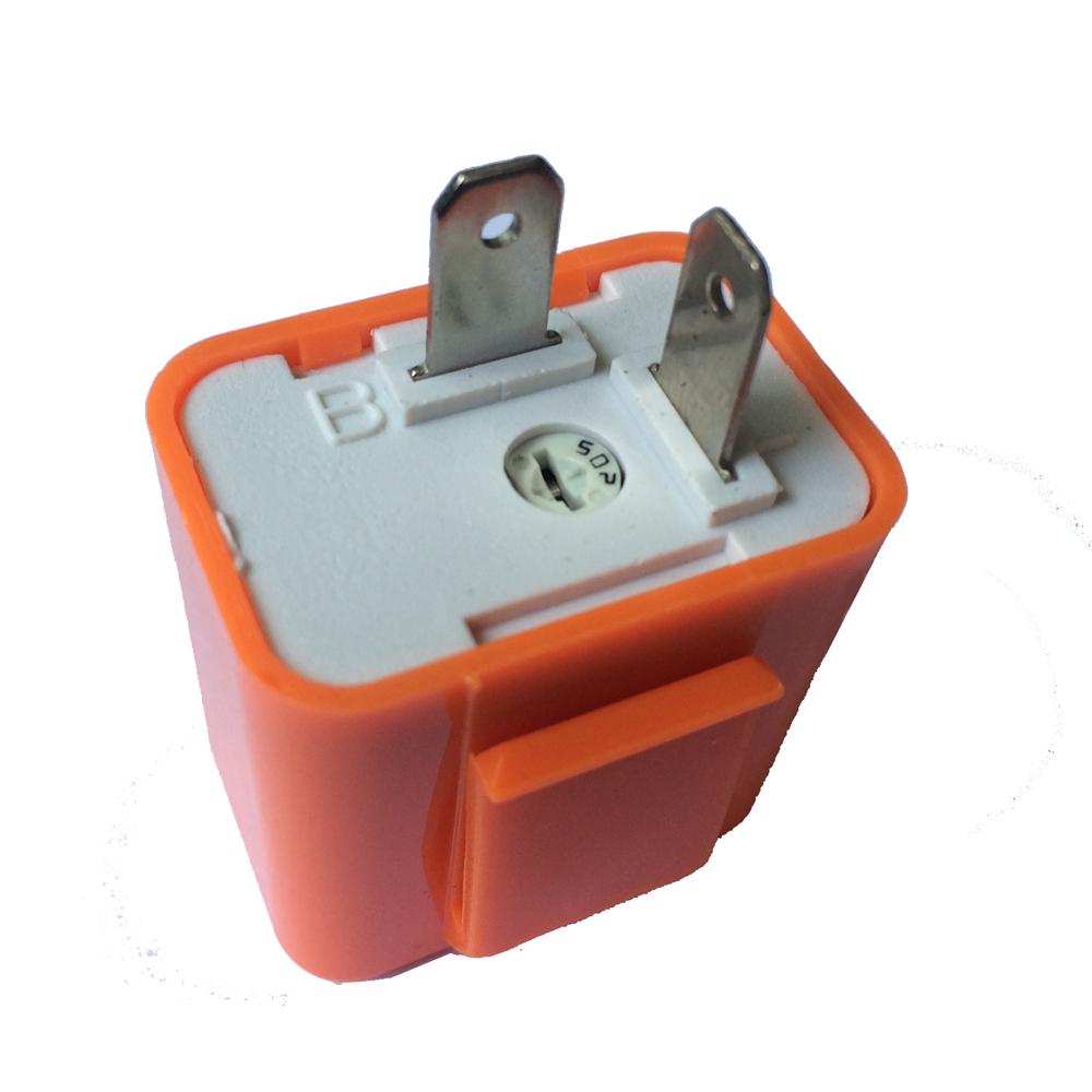 12V 2-контактный регулируемый по скорости светодиодный индикатор-мигалка, реле-резистор для указателей поворота, устраняющий гипер-контроль-мигание для