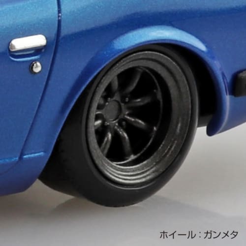 Аошима Бунка Кёзай (АОСИМА) Масштаб 1/32 Rakupla Сборная модель №. 15CU-BE Nissan S30 Fairlady Z Кастомный Синий Металлик Предварительно Окрашенный Пластиковый Сборный Модельный Набор (Авто