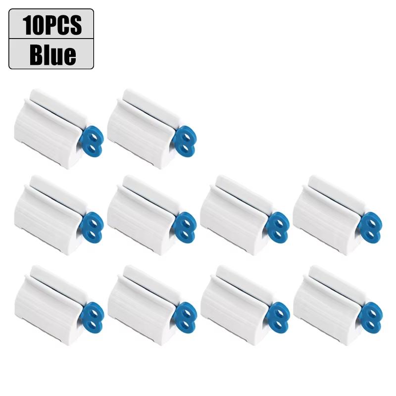 5-50pcs Rolling Tube Toothpaste Squeezer Toothpaste Seat Holder Stand Rotate Toothpaste Dispenser for Bathroom Accessories