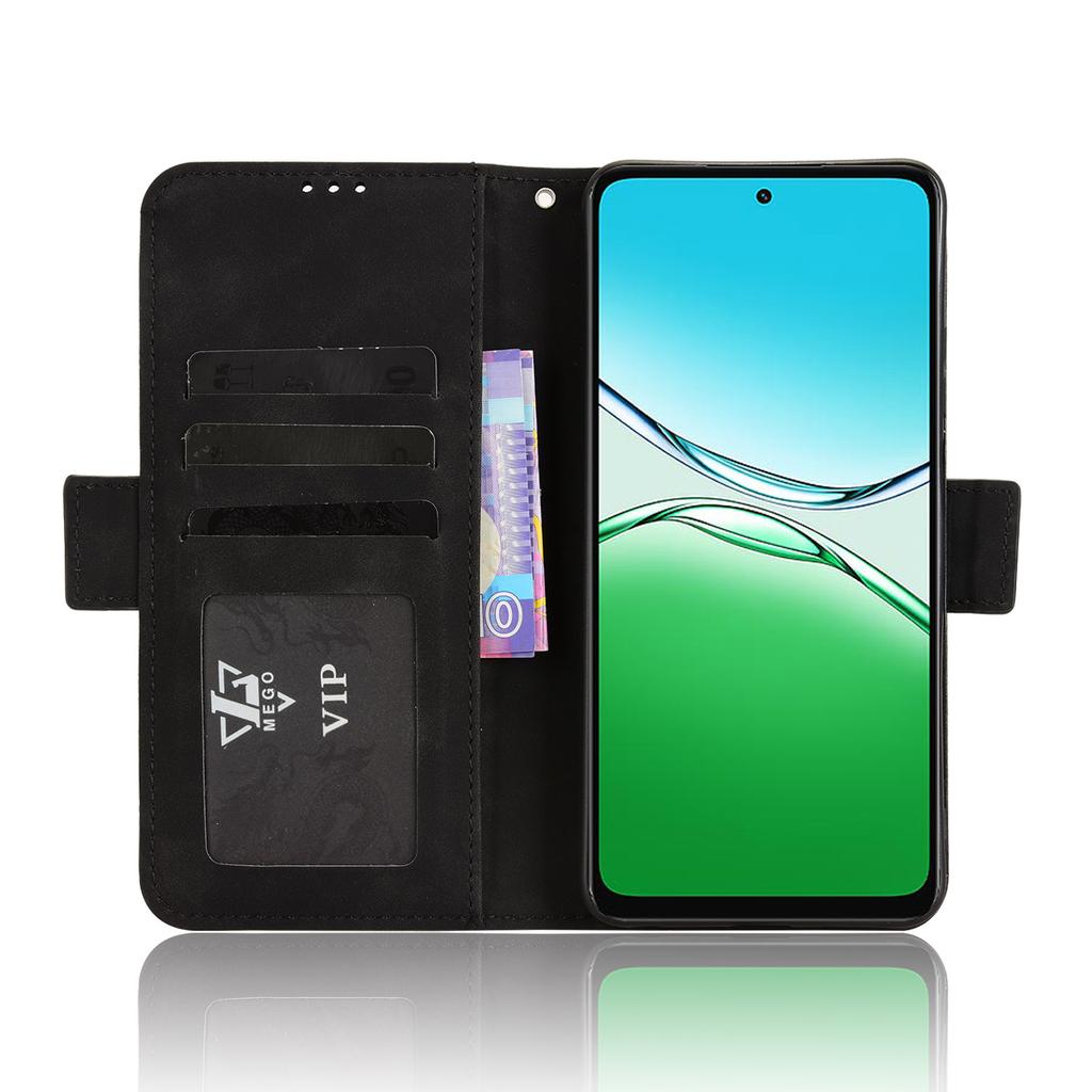 Для Oppo A5 5G/Oppo A5 4G Кожаный чехол Чехол-кошелек для телефона с несколькими отделениями для карт