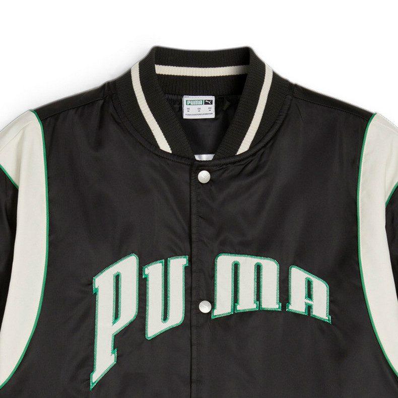 PUMA Baseball Jacket Unisex Black 626147-01