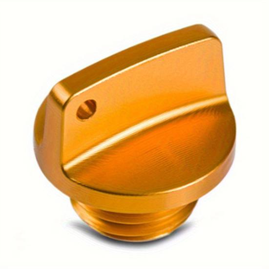 Universal Motorcycle Engine Oil Filler Cap with O-ring Leak Resistant Easy To Install Screw Cover Valve Oil Cap