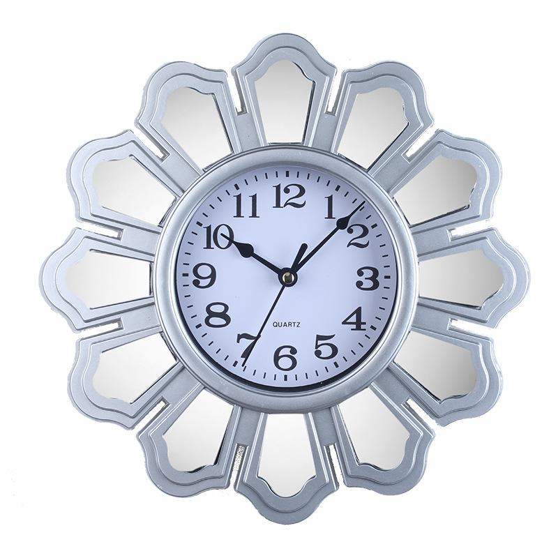 Часы Настенные часы Гостиная Креативные Северные часы Спальня Современные Простые Пасторальные Домашние Бесшумные Кварцевые часы
