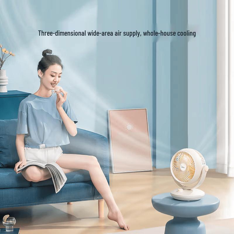 Midea GAF18AD Quiet Oscillating Air Circulator Fan