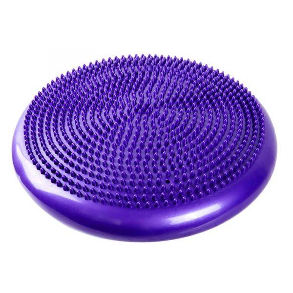 Blue Yoga Pilates Balance Pad - Non-Slip Surface for Stability Training