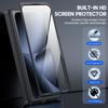 Для Google Pixel 10 Pro Fold с магнитной зарядкой [Скрытая подставка][Защитное стекло][Защита шарнира] Тонкий ударопрочный защитный чехол для телефона - Черный