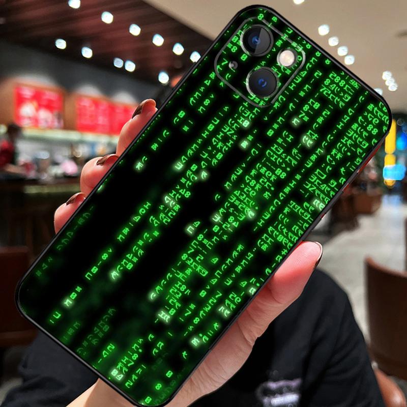 Матрица Для Apple iPhone 11 14 12 Pro Max 7 8 Plus X XS XR SE 2020 13 Pro Max Задняя крышка телефона Coque