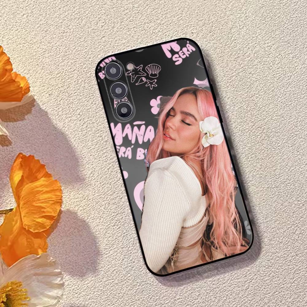 K-Karol G Dibujos Animados Phone Case Silicone Soft For Samsung Galaxy A73,A72,A71,A70,A53,A52,A51
