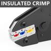 Набор обжимных клещей для предварительно изолированных клемм HS-30J Обжимной инструмент для изолированных электрических разъемов для AWG 22-10