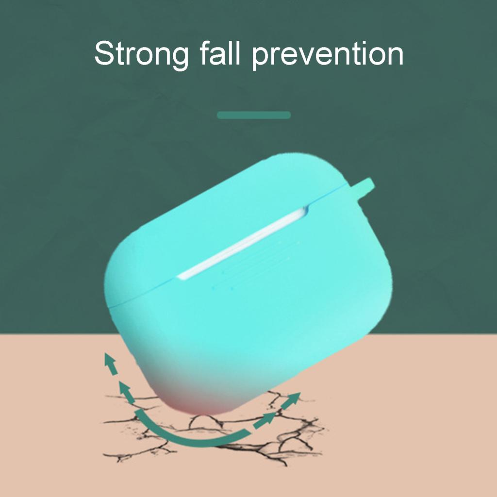 Износостойкий чехол для хранения однотонных наушников с защитой от падения для AirPods Pro