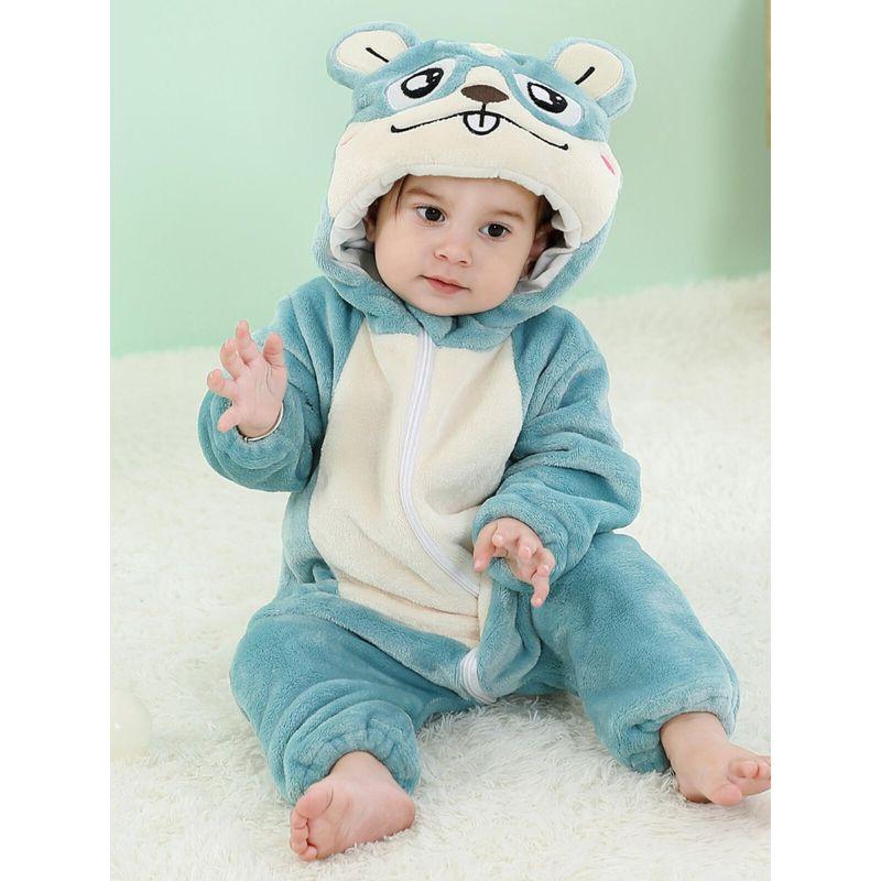 Newborn Baby Child Animal Jumpsuit Performance Wear Baby Cute Crawling Suit Baby Flannel Pajamas Costumes