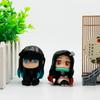 8 шт./комплект Фигурка-игрушка Аниме Клинок, рассекающий демонов - Kimetsu No Yaiba Q Версия Танджиро Незуко Иноске Зеницу Pvd Фигурка Модель Кукла Подарок