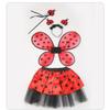 Party Favor Ladybug Wings Cosplay Costume Costume Accessories Princess Angel Wing  for Women Girls
