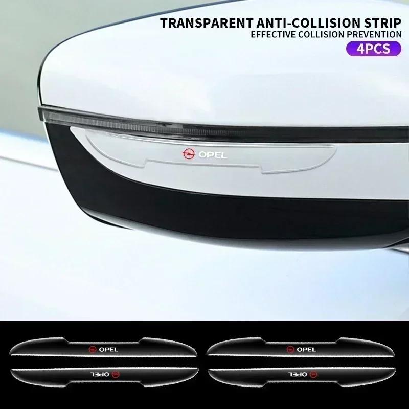 Car Styling Door Rearview Mirror Anti-Collision Bumper Strip For Opel insignia Astra H G J Antara vectra Vivaro corsa c d zafira QS7