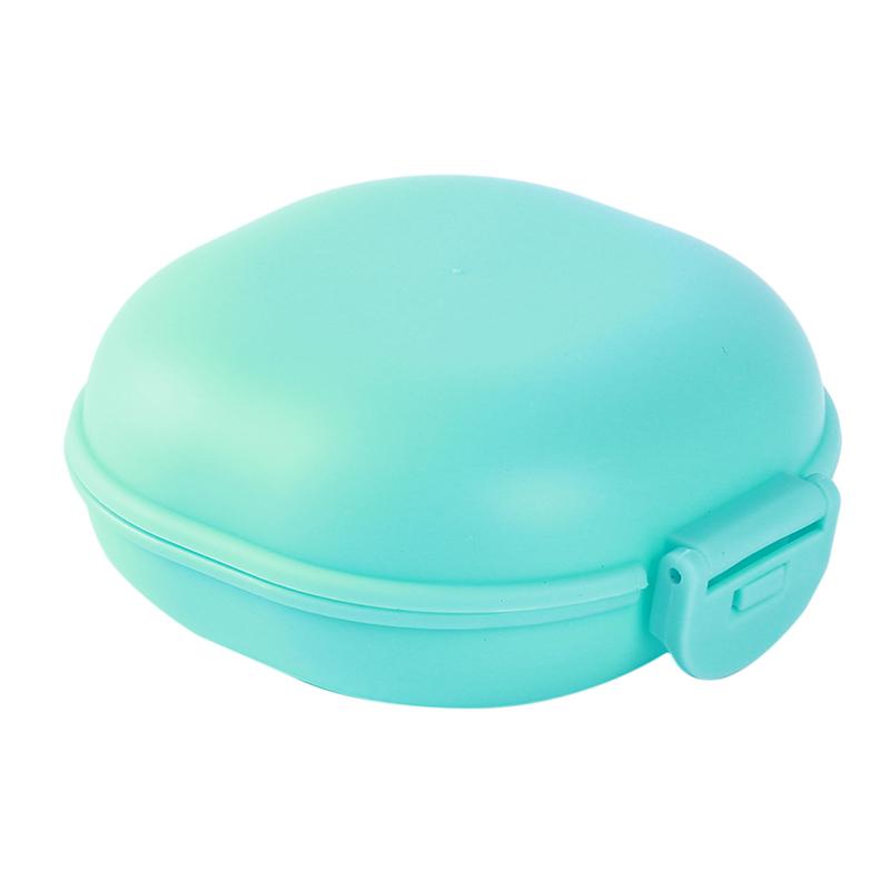Soap Box Home Solid Color Creative Partable Tourist Shower Draining Soap Boxes Waterproof Travel Household Soap Dish