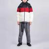 New Balance Down Jackets Unisex Black Red White Multicolor Hooded Moderate Other (Unisex) Down Jackets NPA43013 BUR