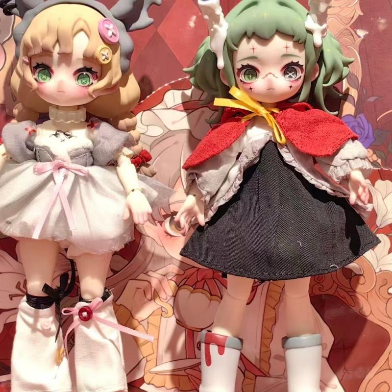 Nyssa Bizarre Nightmare Series Blind Box Kawaii Anime Action Figure 1/12 Bjd Girl Exquisite Gifts Toy Fashion Movable Action