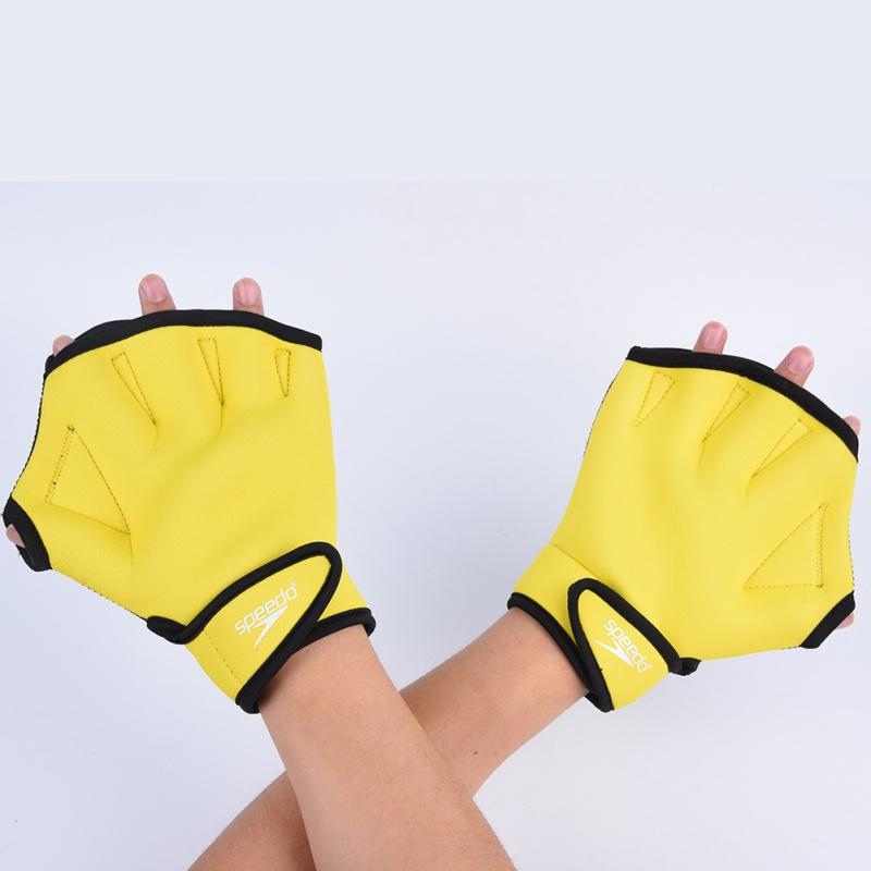 1 Pair Neoprene Diving Gloves Snorkeling Dive Swimming Paddles Palm Webbed Scratch-Resistant Hand Guard Equipment Gloves