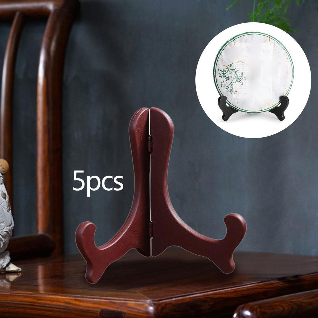 5 шт. держатели для тарелок, подставки для пирожных из чая пуэр, складной столик, декоративная рамка для фотографий, мольберт