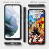 For Samsung Galaxy S24 S23 iPhone 15 14 Xiaomi Redmi Note 13 12 11 8 Plus 10 9 Pro Max X XR Phone Case Comics Dragon Ball Goku OPPO A15 Huawei Cover