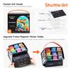 Shuttle Art Illustration Marker Alcohol Twin Tip Blender Carrying and Color Chart Perfect for Coloring and Art A great gift for adults and 88-Color