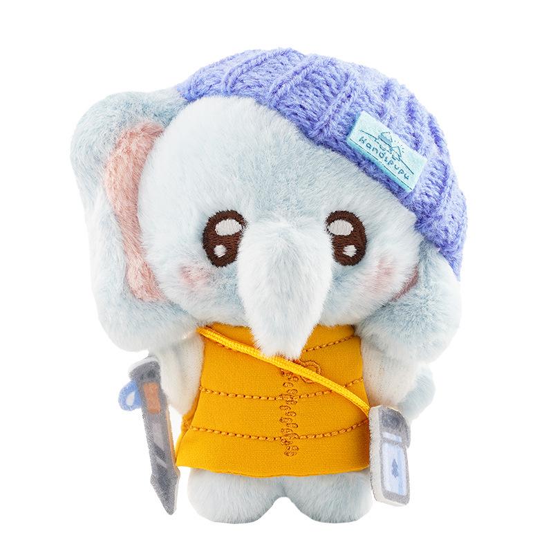 ABFUN Ручная кукла Серия Дневник на природе Плюшевая игрушка Маленькая мягкая кукла Подвеска Подарок на день рождения