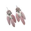  Earring Ethnic Style Exquisite Tassel Earrings Lightweight Portable Ear Pendants Ear Ring for Women Girls
