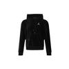 Jordan Air Fleece Hoodie With Vertical Stripes Men Hoodie Black CD5740-010