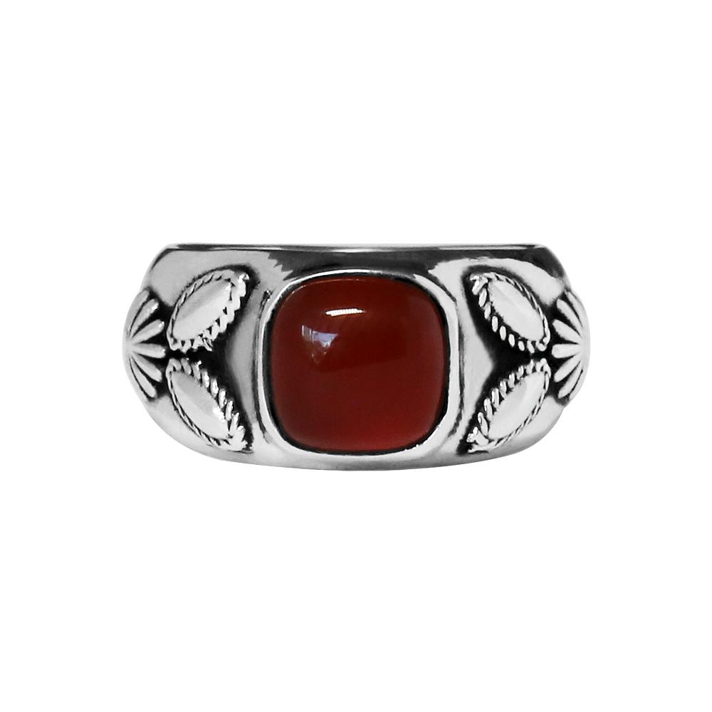 Anonymous Artisan Western Stone Ring - Carnelian