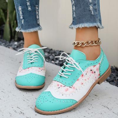 Модная женская обувь Винтажная обувь из натуральной кожи Женская обувь на толстом каблуке Ретро Винтажная обувь для женщин Обувь 2024