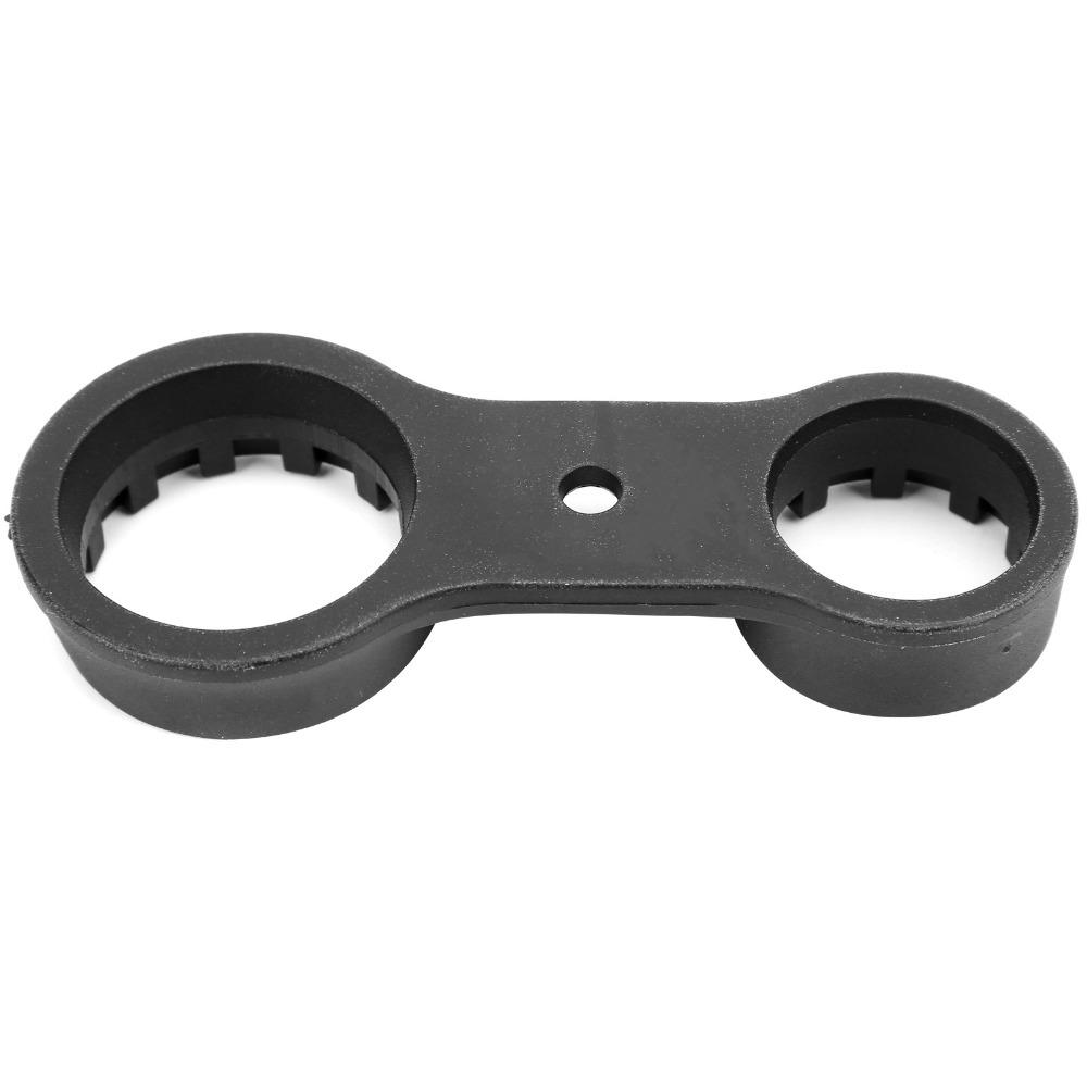 2PCS Double Head Bicycle Front Fork Wrench Plastic Bike Front Fork Cap Wrench Mountain Bike Repair