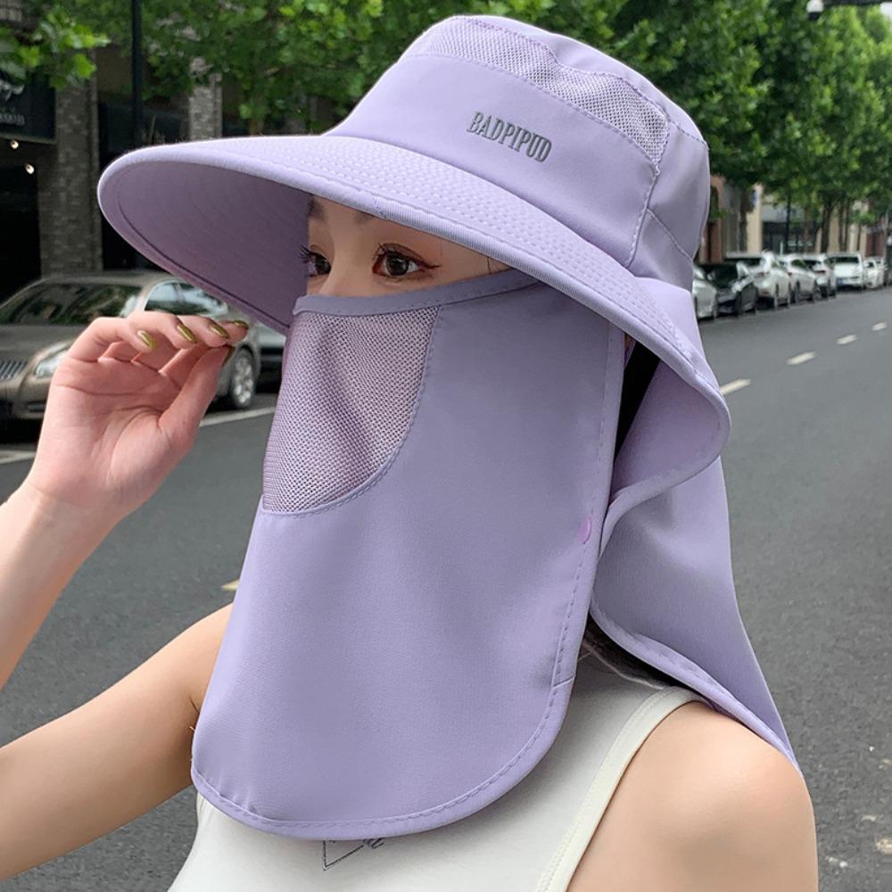 Sun Protection Fisherman Shawl Hat Breathable Mountaineering Cap Casual Sun Protection Cap Women
