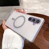 For Samsung Galaxy S24 Magnetic Case Compatible with MagSafe Frosted PC Phone Cover