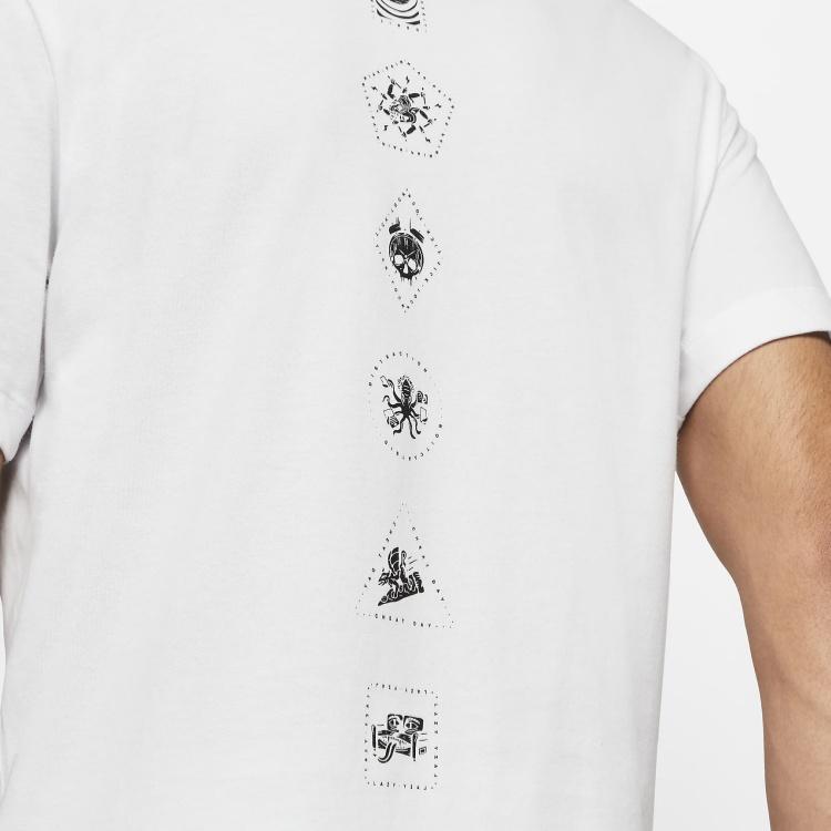 New Nike Dri FIT T Shirt Men's White CT6474-100