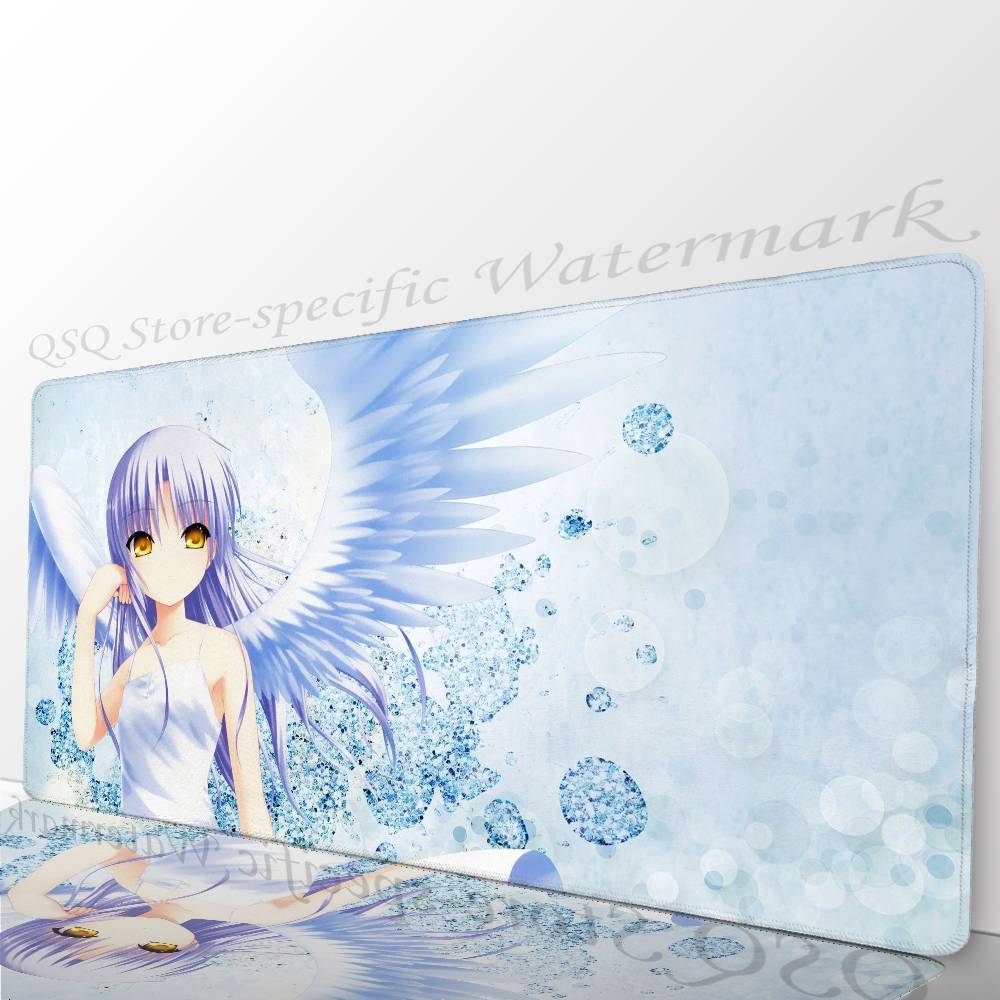 Тачибана Канаде Аниме A-Angel Beats Коврик для мыши Коврик для стола С подкладкой Игровые аксессуары Prime Gaming XXL Коврик для клавиатуры