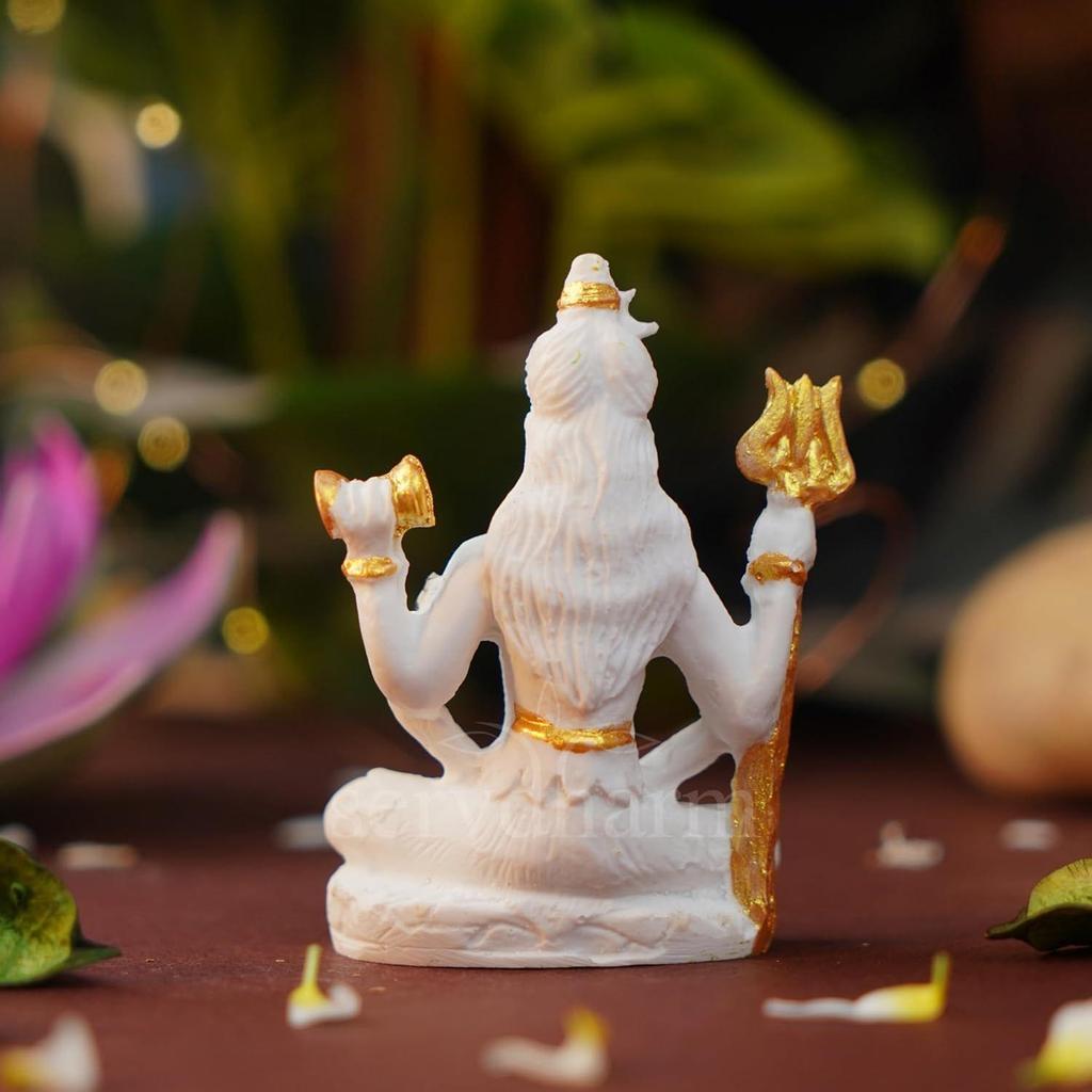 Shiva Murti for Home Decor & Pooja| Shiv Idols for Car Dashboard, Pooja Room, Home Decor, Office Desk | God Idols for Puja & Festival Gifting