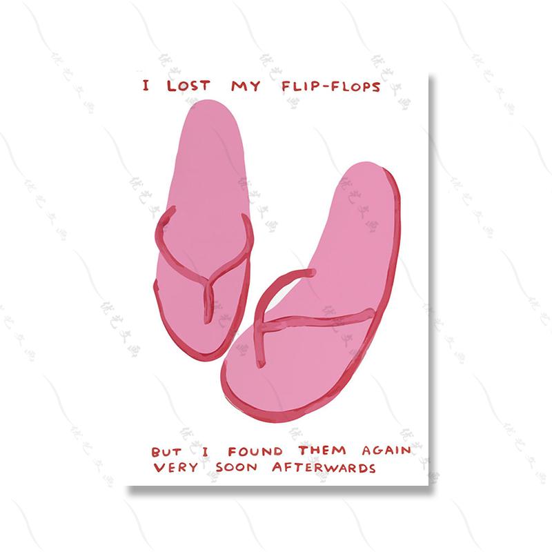 Дэвид Шригли Настенная картина Печать на холсте Забавный мужчина Попка Абстрактные животные Скандинавский постер Домашний декор Картины для гостиной